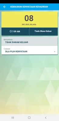 eProKehadiran MBIP android App screenshot 2